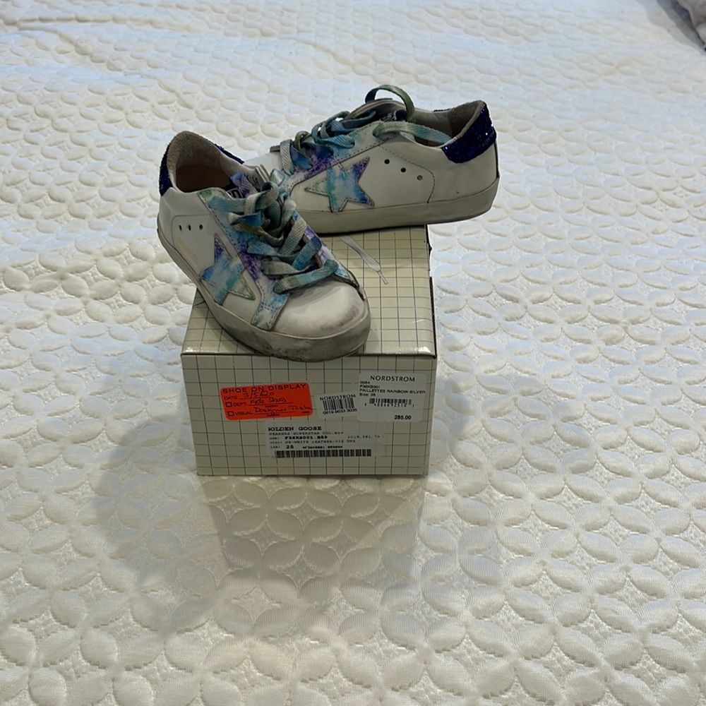 Toddler Tye Dye Super Star Golden Gooses